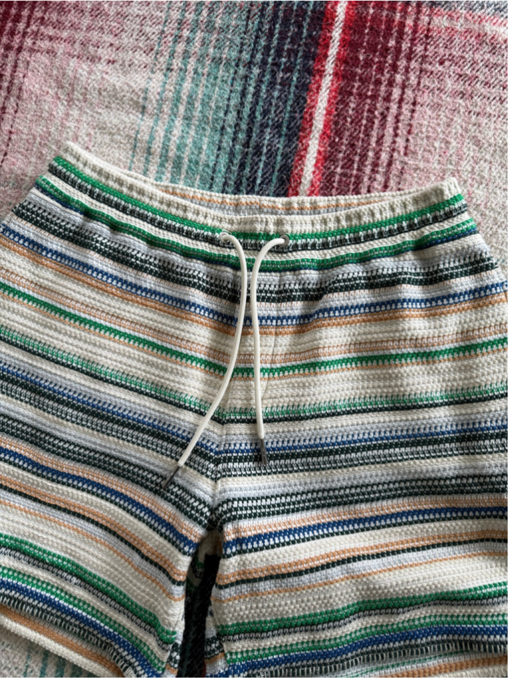 Kith Crochet Knit Multi Color Shorts L